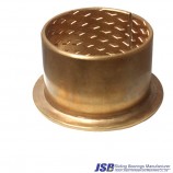 FB090-F flanged bushing-wrapped bronze
