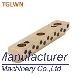 TGLWN T shaped slide bearing, bronze slide oilless plate