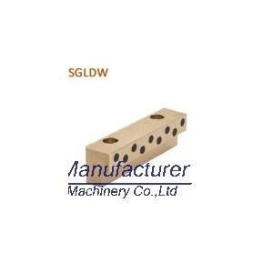 SGLDW guide slide pad, oilless bronze wear plate