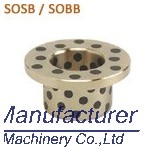 SOSB SOBB oilless thrust bush, bronze flange bush