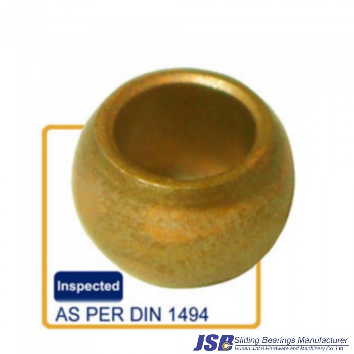Spherical bronze sintered bearing,spherical plain bearings