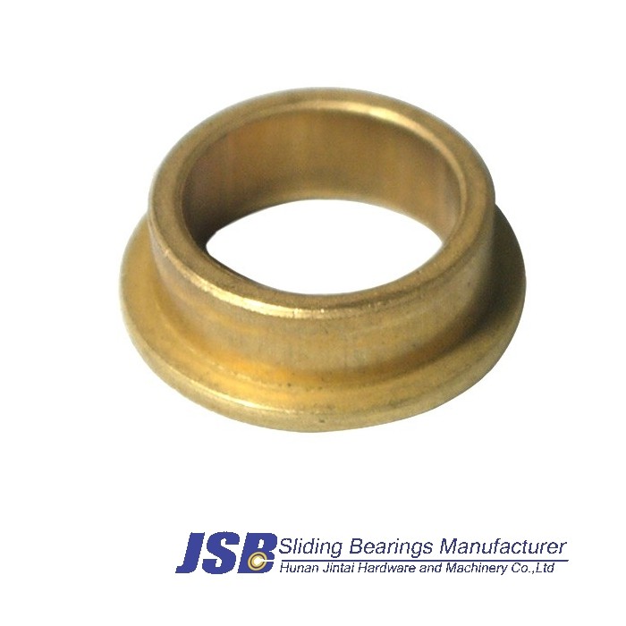 FU flanged oil retaining bronze bushing