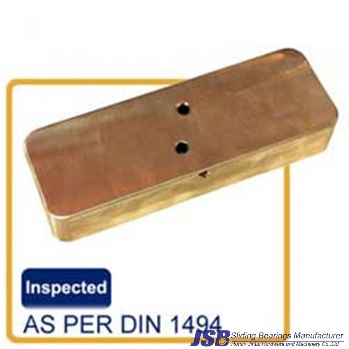 hatch cover bronze bushing pad in ptfe lubricant lubripad