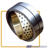 Esf&eacute;rica Oilless buje / esf&eacute;rica Bronze Bearing / lat&oacute;n redondo de acero del anillo de grafito inserto de soporte Bush, Encontra