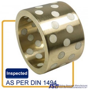 PTFE Graphit Bronzebuchse , Wasser Graphit Bronzebuchse 