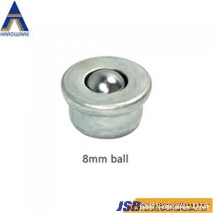 CY8H 8mm Ball transfer unit, 3kg loading capacity,CY-8H small transfer ball bearing unit.
